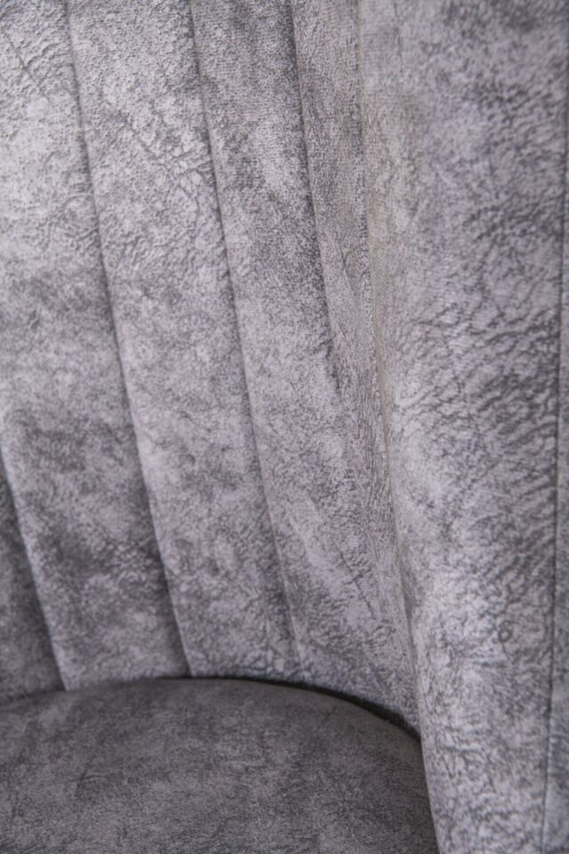 Erva Ceviz Ayaklı Gold Sandalye Krem