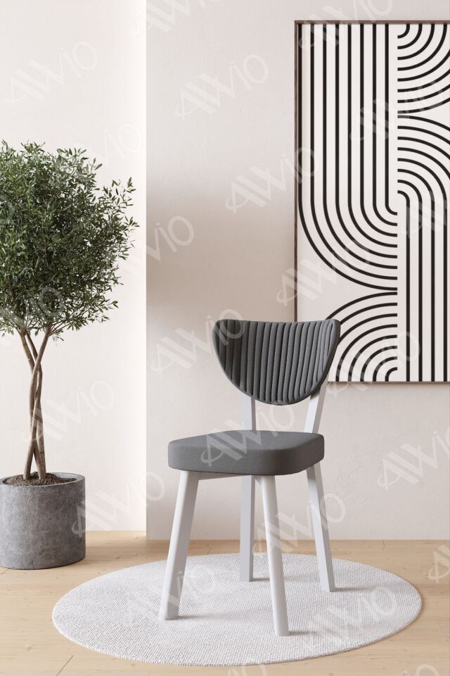 Lionel Beyaz Elma Sandalye 80x120 Yemek Masası Mutfak Masası 4 Kişilik Masa Sandalye Takımı