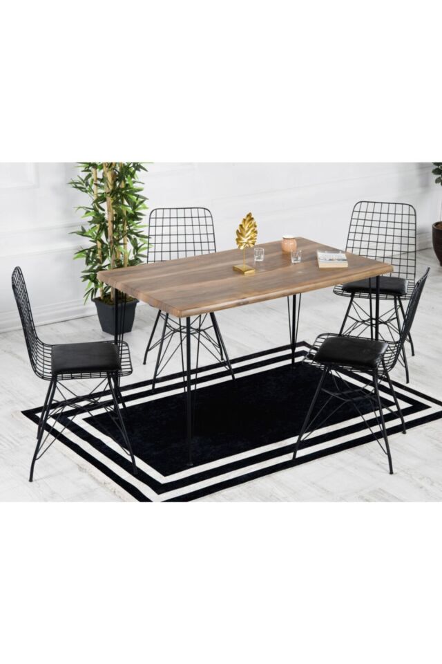 Malta 80-120 Yemek Masası Takımı-mutfak Masası Takımı-balkon Masa Takımı -