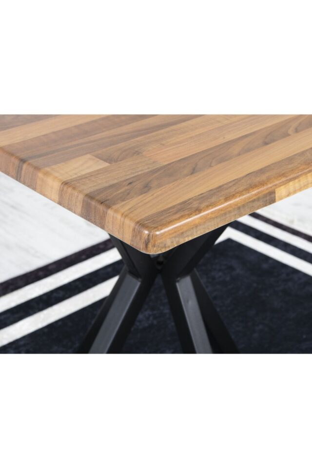 Mia 2 Kişilik 80x80 Yemek Masası Takımı-mutfak Masası Takımı Kahve