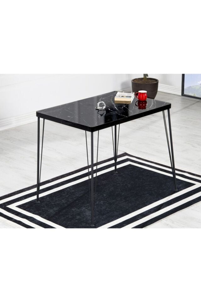 Zeyra Yemek Masası Takımı Mutfak Masası Takımı 70x110 Oval Kenar