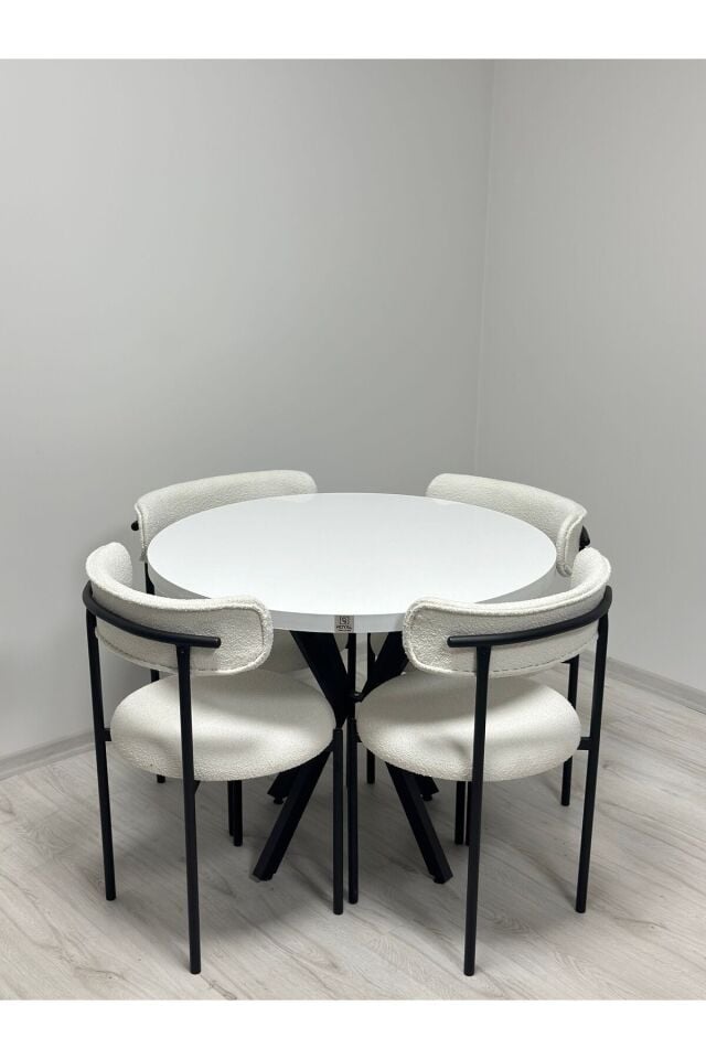 Elısa 4kişilik Mutfak Masası Takımı Teddy01