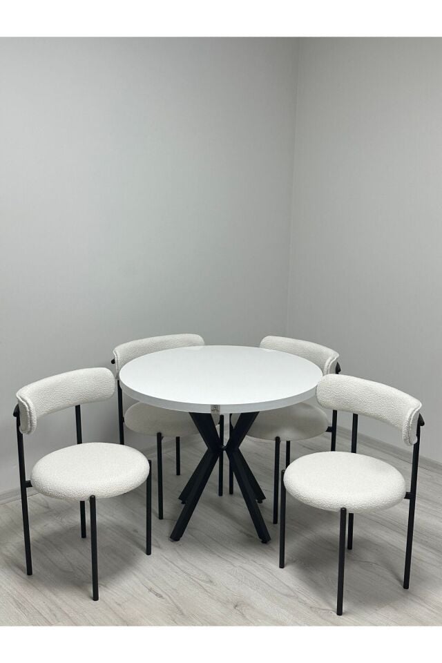 Elısa 4kişilik Mutfak Masası Takımı Teddy01