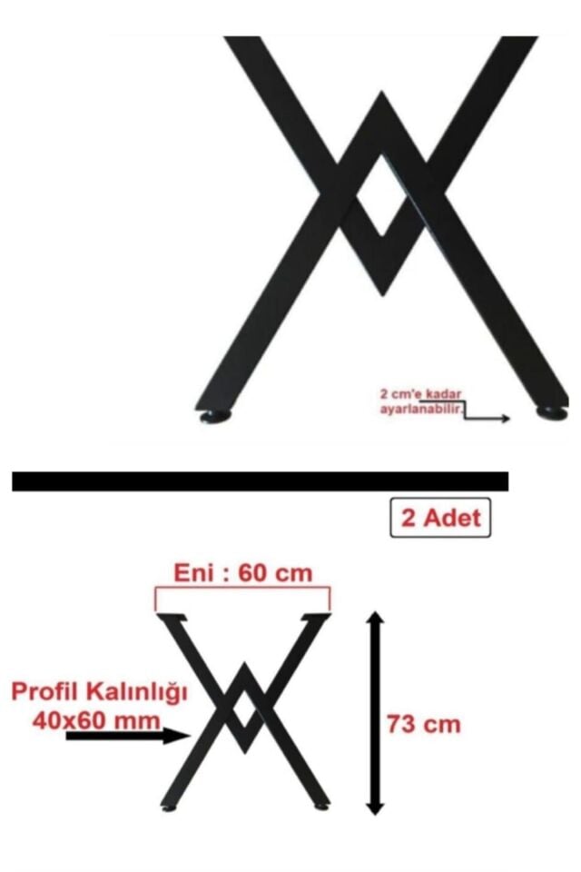 80x140 Ceylin Tel Kafes 4 Kişilik Tel Ayaklı Kütük Masa Sandalye Takımı