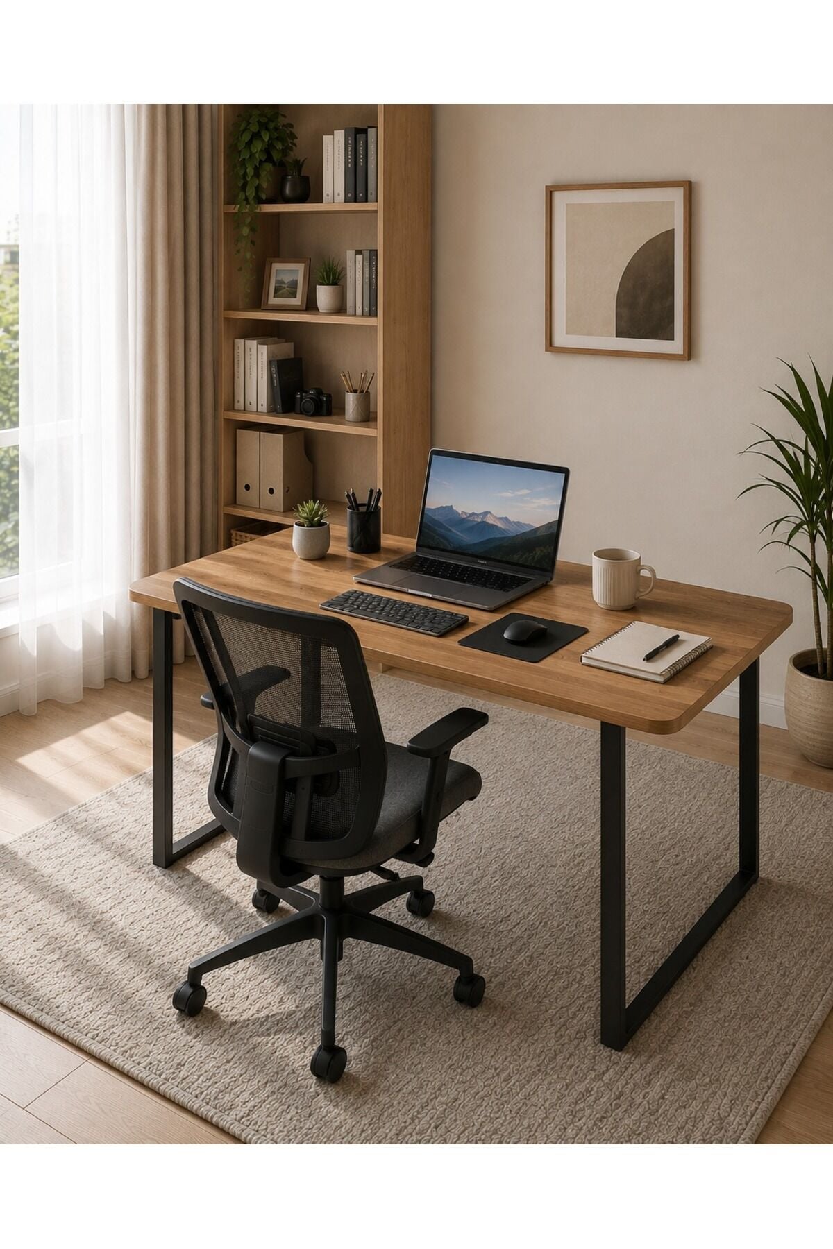 60x120 Cm Çalışma Masası Bilgisayar Masası Ofis Ders Yemek Masası Beyaz